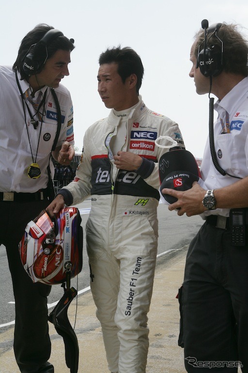 小林可夢偉/ザウバー(2012年F1スペインGP)