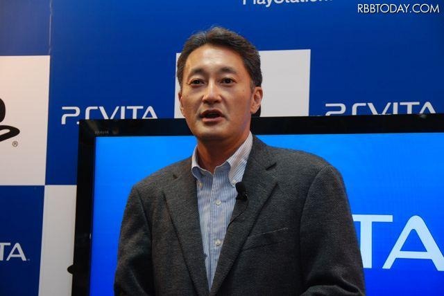 ソニーの社長兼CEO、平井一夫氏