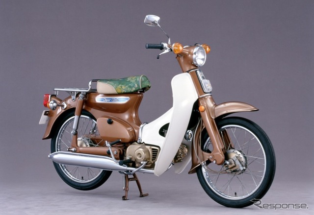 ホンダ スーパーカブ50 新型発表】ロングセラーの歴史 1966 ホンダ スーパーカブ50 新型発表】ロングセラーの歴史 1966