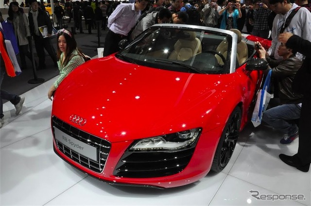 アウディ・R8スパイダー(北京モーターショー12)