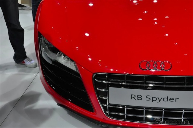 アウディ・R8スパイダー(北京モーターショー12)