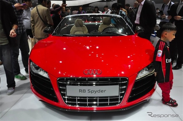 アウディ・R8スパイダー(北京モーターショー12)