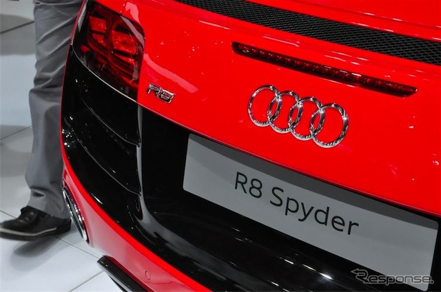 アウディ・R8スパイダー(北京モーターショー12)