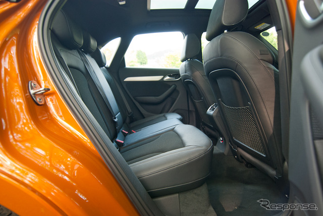 アウディ Q3 「S-Line」パッケージ、ボディカラー:サモアオレンジM
