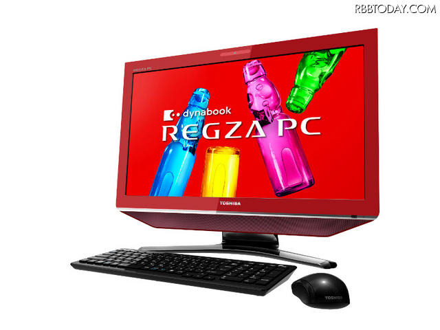 「REGZA PC D732」シャイニーレッド