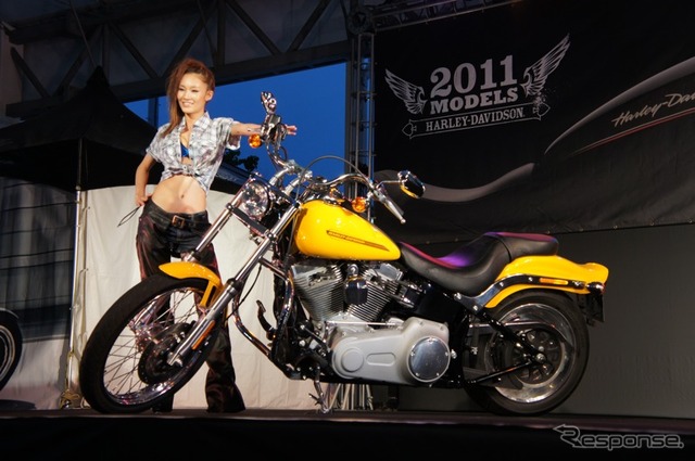 5月26日と27日に開催されるハーレーダビッドソンの祭典“BLUE SKY HEAVEN in FUJI SPEEDWAY”(写真:2011年開催のようす)