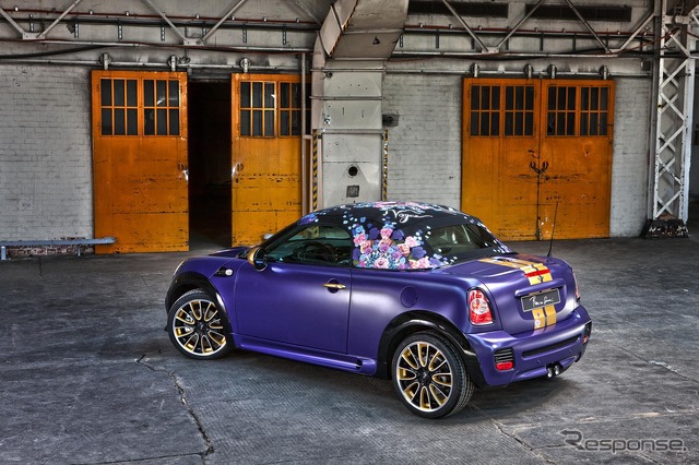 エイズ撲滅のためのイベント、「ライフボール」で初公開されたMINI ロードスターのワンオフモデル
