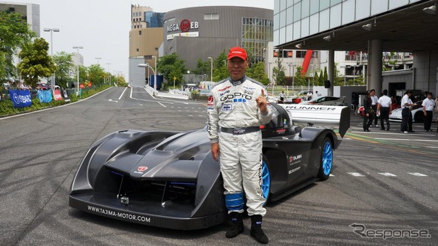 モンスター田嶋こと田嶋伸博選手とモンスタースポーツE‐RUNNERパイクスピークスペシャル