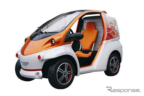 トヨタ車体の超小型1人乗りEV B・com