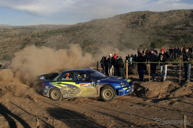 【スバルWRC】ヒルボネン、自己最高4位…ラリーアルゼンチン