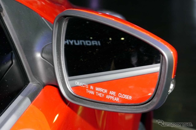 フェンダーミラーは凸面型