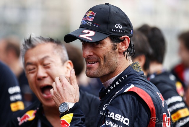 【F1 モナコGP】優勝ウェーバー「雨の予報に決断を迫られた」