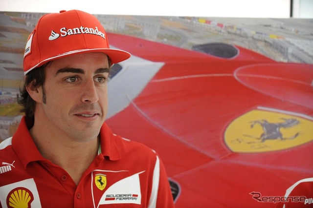 フェルナンド・アロンソ/フェラーリ(F1 モナコGP 2012)