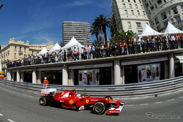 フェルナンド・アロンソ／フェラーリ（F1 モナコGP 2012）