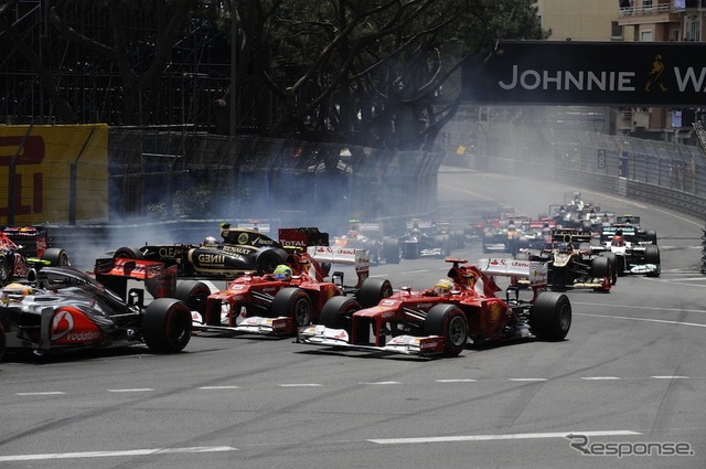 F1 モナコGP 2012