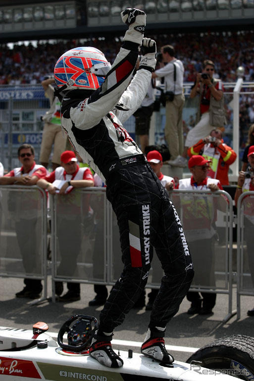 【F1ドイツGP】決勝…優勝シューマッハより2位ホンダ!!