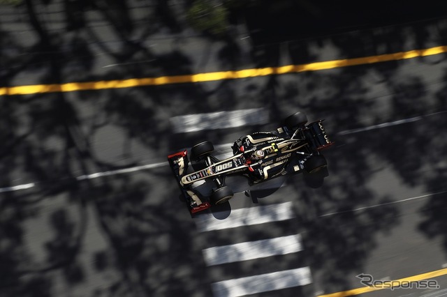 ロマン・グロージャン／ロータス（F1 モナコGP 2012）