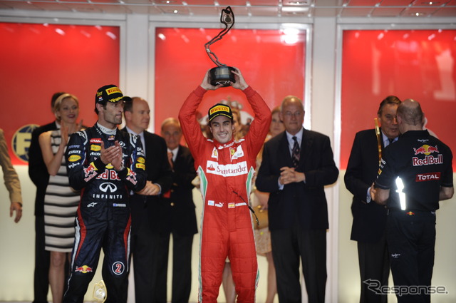 フェラーリチーム（モナコGP 2012年5月）