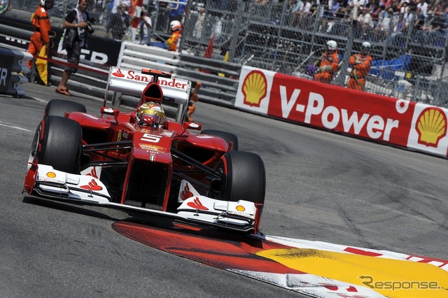 フェルナンド・アロンソ／フェラーリ（F1 モナコGP 2012）