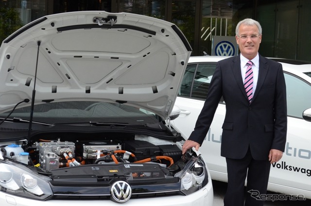 VW電気駆動担当グループ執行役員 ルドルフ・クレープス氏