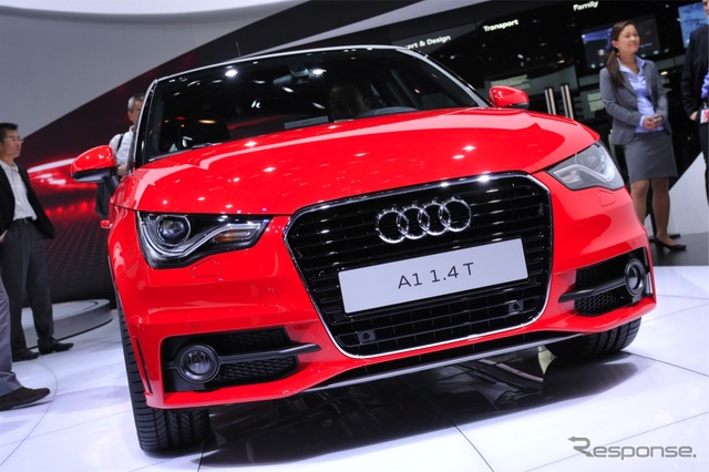アウディA1スポーツバック(欧州仕様)。日本国内販売モデルは右ハンドルとなる