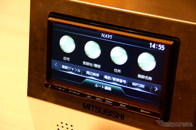 都内ホテルで開催された三菱電機オーディオナビシステム新製品発表会