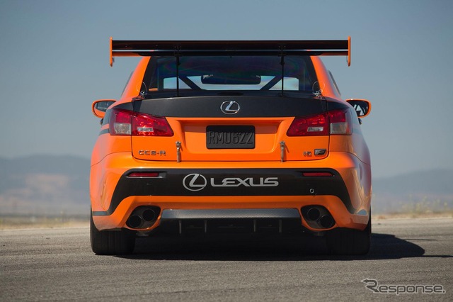 7月に米国で開催されるパイクスピーク・インターナショナル・ヒルクライムに参戦するレクサスIS F CCS-R