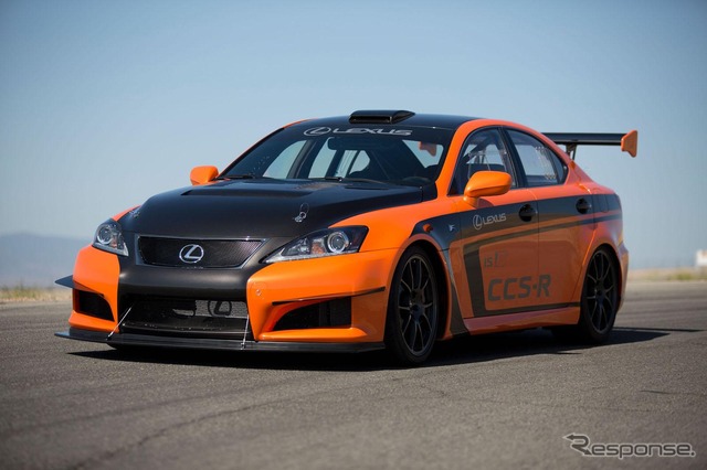7月に米国で開催されるパイクスピーク・インターナショナル・ヒルクライムに参戦するレクサスIS F CCS-R