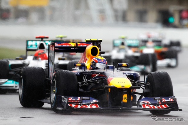 2011年 F1カナダGP ウェバー（前）vsシューマッハ