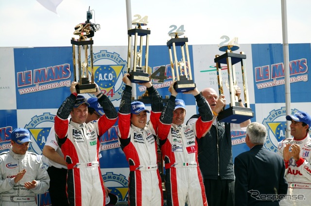 2004年、日本人チームとしてはじめて優勝した「TeamGoh」のR8