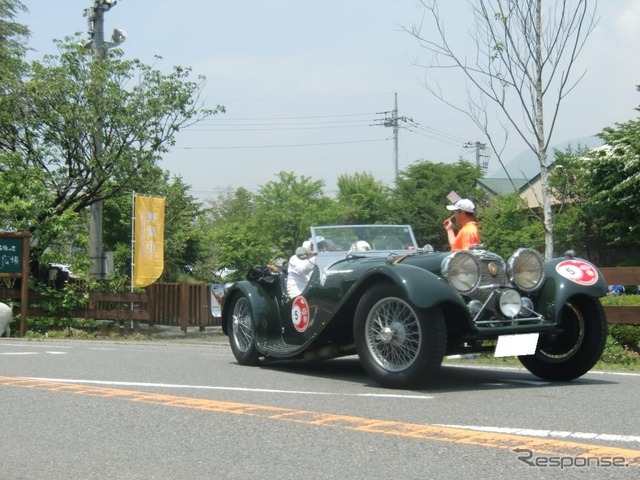 スプレンドーレ伊香保2012開催 ジャガー・SS100