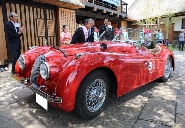 スプレンドーレ伊香保2012開催 ジャガー・XK120