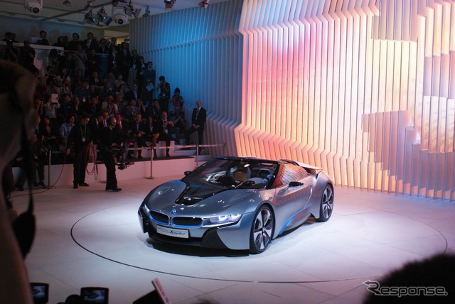 BMW i8コンセプト・スパイダー(北京モーターショー12)