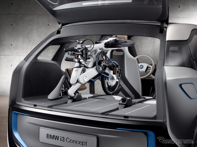 BMW「i」の電動アシスト自転車コンセプト、i Pedelec