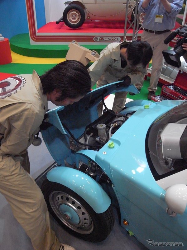 親子で“かまって”あげるトヨタ Camatte、おもちゃショーに登場