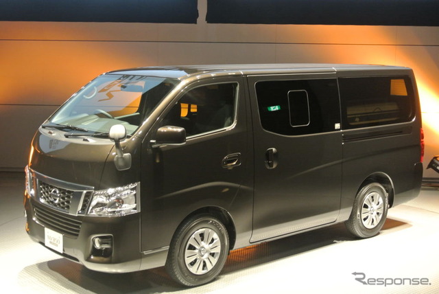 日産・新型NV350キャラバン発表会