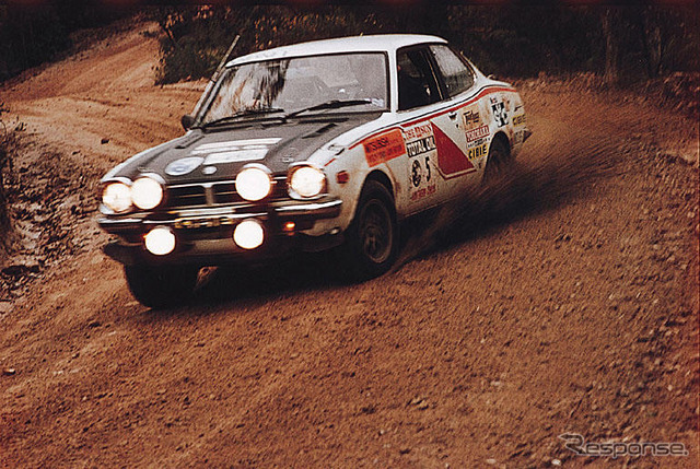 【三菱WRCヒストリー】1974年、ランサーWRC初優勝