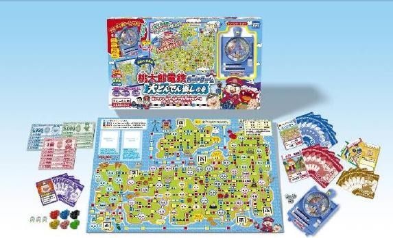 【東京おもちゃショー12】桃鉄がこの夏復活「桃太郎電鉄ボードゲーム 大どんでん返しの巻」