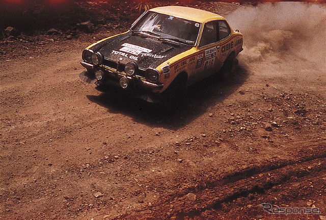 【三菱WRCヒストリー】1974年、ランサーWRC初優勝