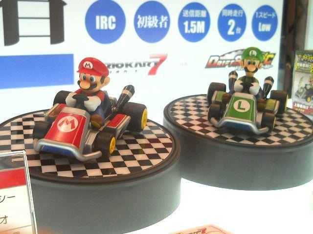 【東京おもちゃショー12】ドリフトが楽しめる『マリオカート7』の玩具が出ると聞いて体験しに行ってきた!