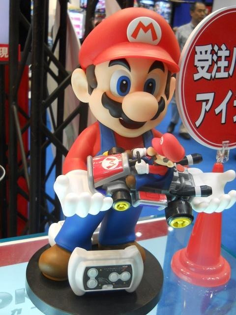 【東京おもちゃショー12】ドリフトが楽しめる『マリオカート7』の玩具が出ると聞いて体験しに行ってきた！  