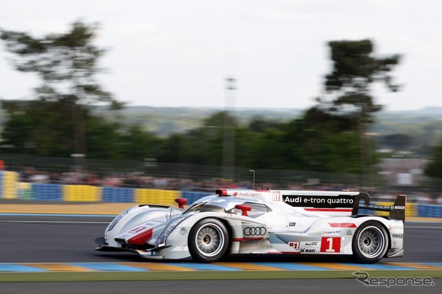 【ルマン24時間 2012】最後の試練を乗り越えて1・2・3フィニッシュを果たしたアウディ