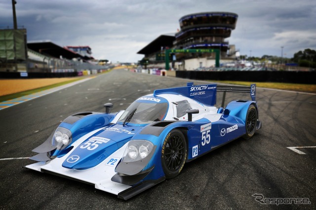 マツダエンジンを載せて2013年のルマンに参戦するデンプシーレーシング