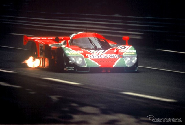 1991年にワークス参戦したマツダ 787B
