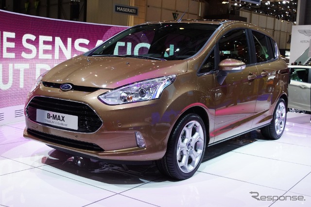 フォードモーターの小型MPV、B-MAX(ジュネーブモーターショー12)