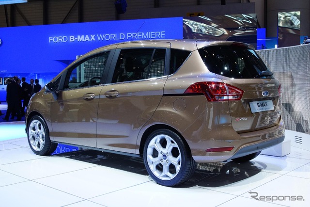 フォードモーターの小型MPV、B-MAX(ジュネーブモーターショー12)