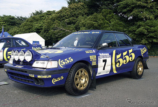 【スバルWRC歴代 写真蔵】1993レガシィRS ニュージーランド・ラリー車