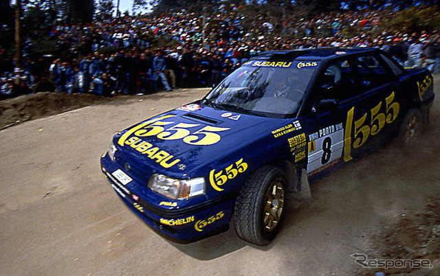 スバルWRC歴代 写真蔵】1993レガシィRS ニュージーランド スバルWRC歴代 写真蔵】1993レガシィRS ニュージーランド