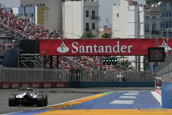 小林可夢偉・ザウバー（F1 ヨーロッパGP 2012）
