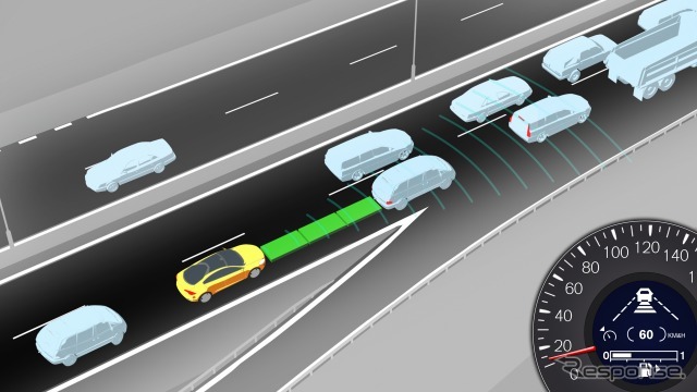 高速道路上での追突リスクを軽減するボルボの安全技術